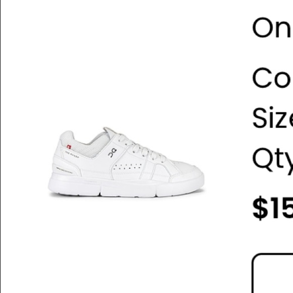 ROGER CLUBHOUSE SNEAKER (with laces)